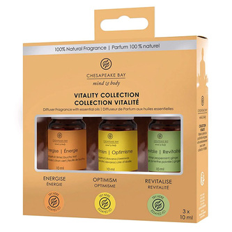 Chesapeake Bay Sada aroma olejů Vitality 3 x 10 ml unisex
