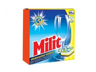 Milit tablety do myčky 3v1 60 ks