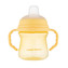 Canpol babies Hrneček se silikonovým pítkem FirstCup 150ml žlutý