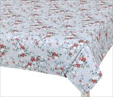 Ubrus DITA - kvítí na šedé - 50x50 cm