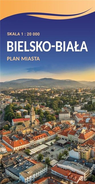 Plan miasta - Bielsko-Biała 1:20 000