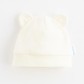 Kojenecká bavlněná čepička New Baby Kids krémová - velikost 80 (9-12m)