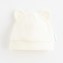 Kojenecká bavlněná čepička New Baby Kids krémová - velikost 80 (9-12m)