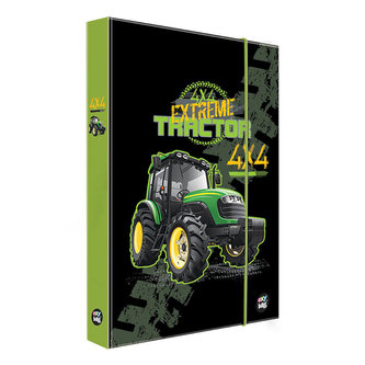 Oxy Box na sešity A4 - Traktor