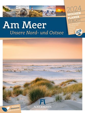 Am Meer - Wochenplaner Kalender 2024
