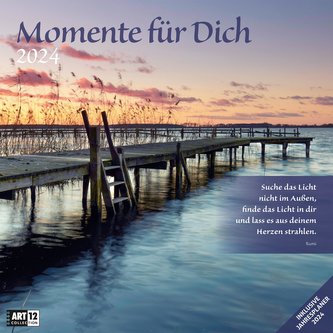 Momente für Dich Kalender 2024 - 30x30