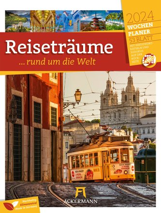 Reiseträume - Wochenplaner Kalender 2024