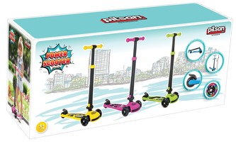 Koloběžka tříkolová zelená Power