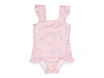 Plavky s volánky Květiny 98/104