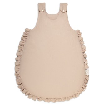 Spací pytel Belisima Mušelín cappuccino - velikost Univerzální