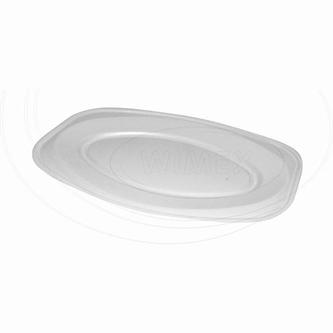 Podnos oválný bílý 45 cm, 10 ks