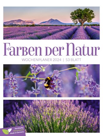 Farben der Natur - Wochenplaner Kalender 2024