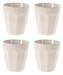 Hrnek na kávu a čaj porcelán sada 4 ks 250 ml