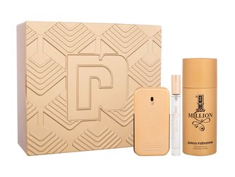Paco Rabanne 1 Million toaletní voda 50 ml + deodorant 150 ml + toaletní voda 10 ml
