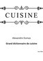 Grand dictionnaire de cuisine