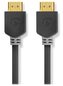 NEDIS High Speed HDMI kabel s ethernetem/ 4K@60Hz/ zlacené konektory HDMI-HDMI/ antracit/ 10m