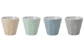 Hrnek na espresso porcelán sada 4 ks 90 ml