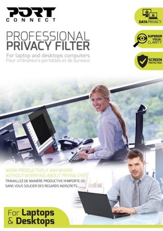 PORT CONNECT PRIVACY FILTER 2D - 27'', 16/9, černý