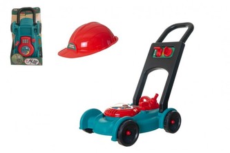 Sekačka na trávu plast  43cm + helma na kartě