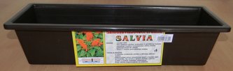 Truhlík samozavlažovací 50 cm hnědý Salvia