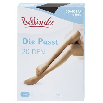 Bellinda punčochové kalhoty DIE PASST 20 DEN, velikost S černé 1 ks