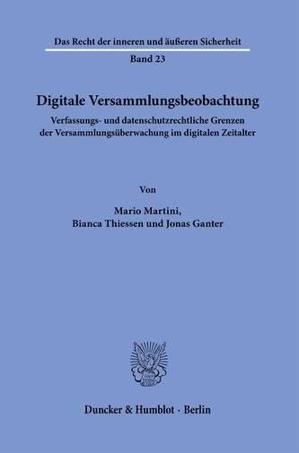 Digitale Versammlungsbeobachtung.