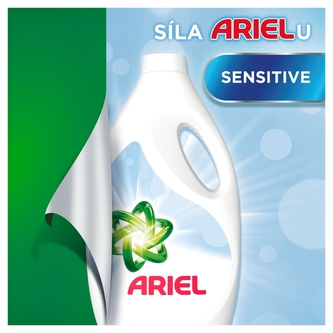 Ariel Sensitive prací gel, 64 praní 3,52 l