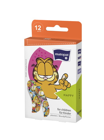 Matopat happy Náplasti pro děti 12 ks