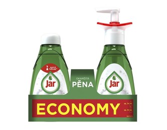 Jar okamžitá pěna prostředek na ruční mytí nádobí + náhradní náplň 350 ml + 375 ml
