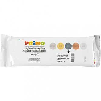 Samotvrdnoucí hmota PRIMO, 1000g, černá