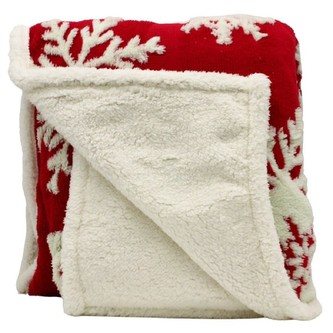 HOME ELEMENTS Beránková deka s jacquard vzorem 150 x 200 cm, 480 GSM