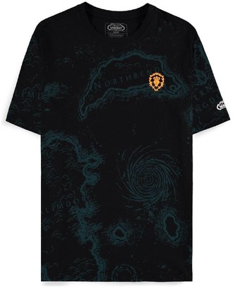 Tričko World of Warcraft - Azeroth Map L