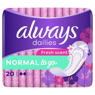 Always Dailies Normal Intimky 20 ks