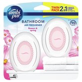 Ambi Pur Bathroom Flowers and Spring Osvěžovač Vzduchu 2 x 7,5 ml