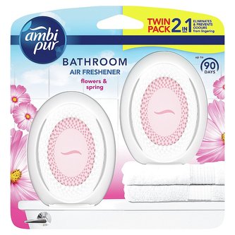 Ambi Pur Bathroom Flowers and Spring Osvěžovač Vzduchu 2 x 7,5 ml