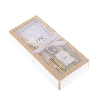 Difuzér s vůní 30ml + tyčinky - Hello New Day