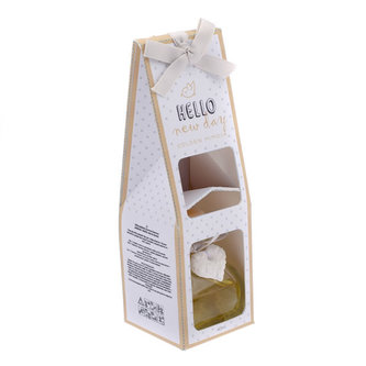 Difuzér s vůní 40ml + tyčinky - Hello New Day