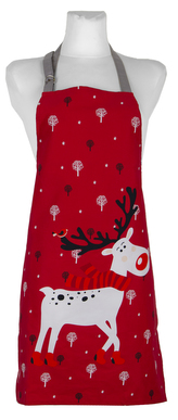 Kuchyňská bavlněná zástěra RUDOLPHO 100% bavlna 60x75 cm Essex