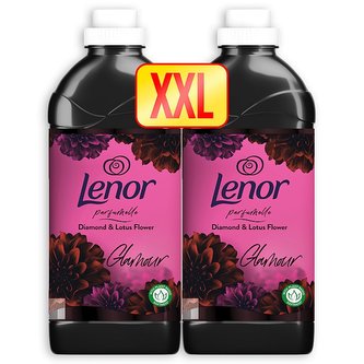 Lenor Diamond & Lotus Flower Duopack aviváž 72 praní 2 x 1080 ml