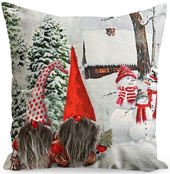 Polštář GNOM III. s aplikací 40x40cm Mybesthome