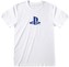 Tričko PlayStation Blue Logo White Unisex S