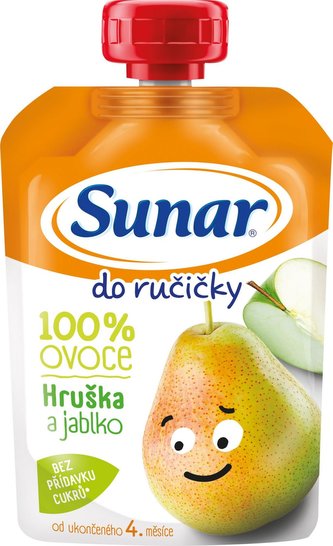 Sunar Do ručičky hruška a jablko 100 g