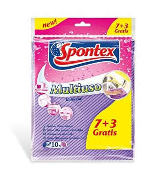 Spontex Multiuso jemná utierka 7+3 ks