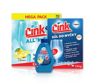 CINK Starter pack péče o myčku 3 ks CINK Starter pack péče o myčku 3 ks