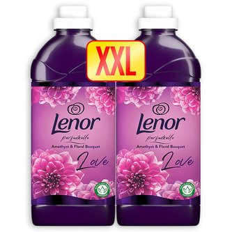 Lenor Amethys & Flower Bouqet Duopack aviváž 72 praní 2 x 1080ml