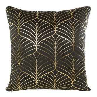 Polštář LINDA černá 45x45 cm Mybesthome