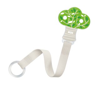 NUK stužka na dudlík zelená 1 ks