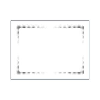 Prostírání papírové 30 x 40cm bílé /100ks/