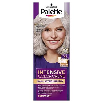 Schwarzkopf Palette Intensive Color Creme barva na vlasy Zářivě Stříbřitě Plavý 9.5-21