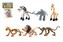 Zvieratká safari ZOO plast 9-10cm 6ks v sáčku